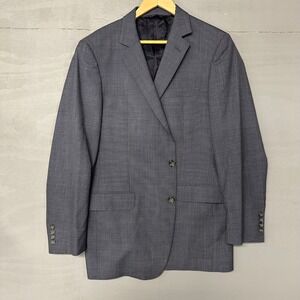 Brooks Brothers Fitzgerald Suit Jacket 42L/36 Blazer Made in Italy Drago Fabric